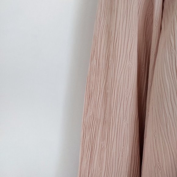 Vintage 1980s Perceptions Pink Open Front 3/4 Sleeve Light Jacket - Picture 9 of 11